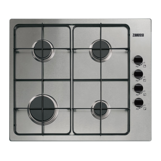 Zanussi ZGH62414XS Manuel de l'utilisateur