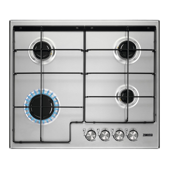 Zanussi ZGH65411XB Kullanıcı Kılavuzu