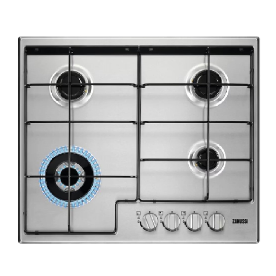 Zanussi ZGH65424XS Руководство пользователя