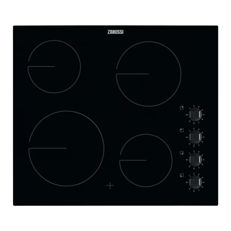 Zanussi ZHRN640K User Manual