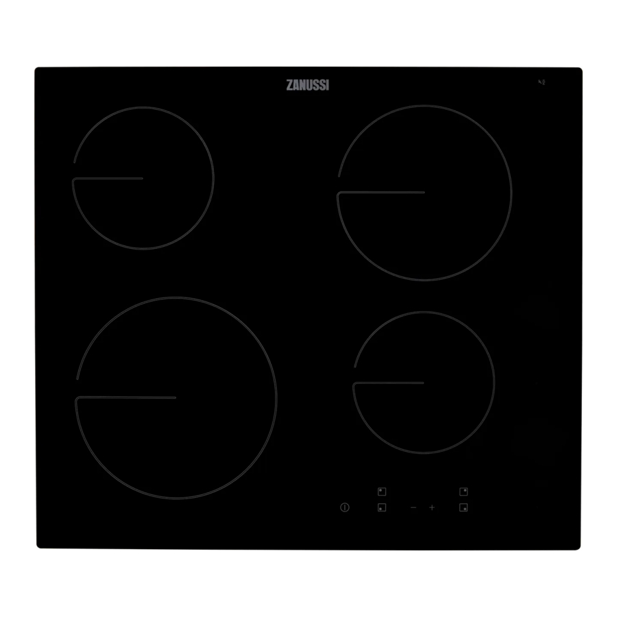 Zanussi ZHRN641K User Manual