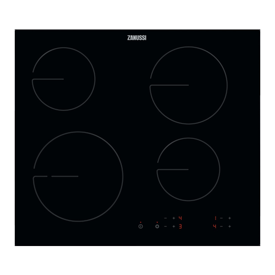 Zanussi ZHRN642K User Manual