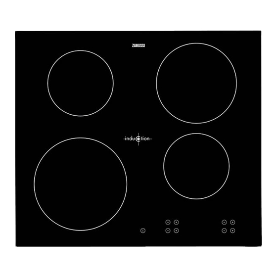 Zanussi ZIE6004F Manual del usuario