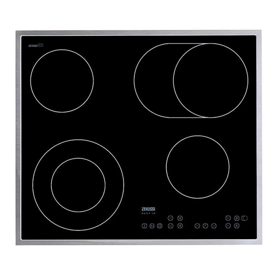 Zanussi ZKT663 Посібник з монтажу та експлуатації