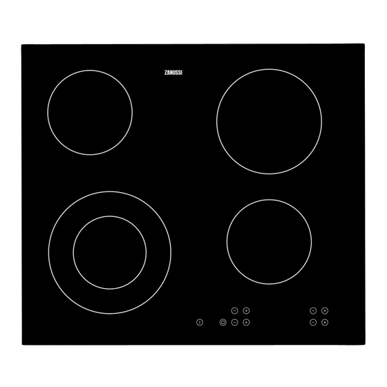 Zanussi ZVE6004F Benutzerhandbuch