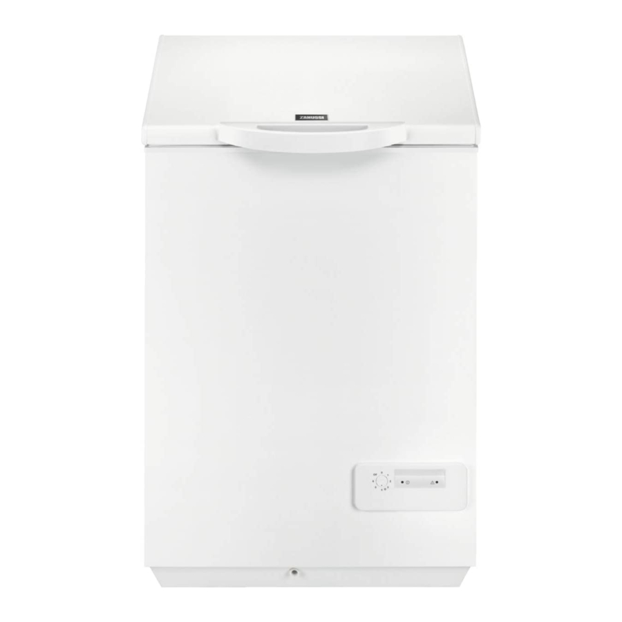 Zanussi ZFC14400WA Manuel de l'utilisateur