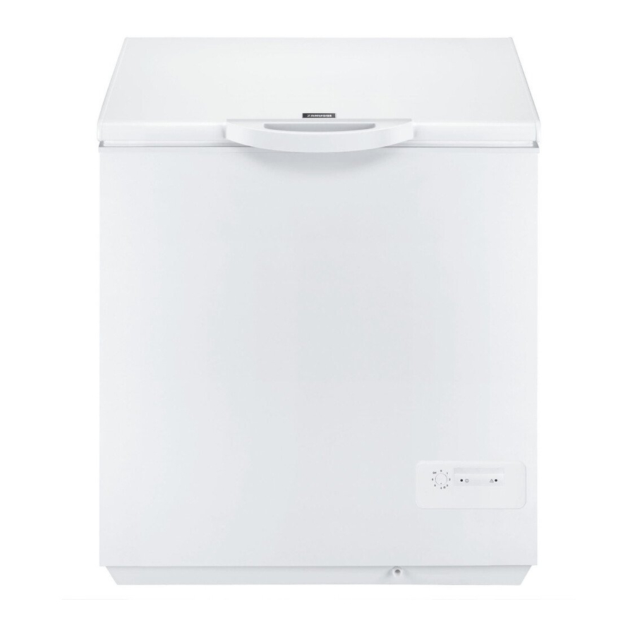 Zanussi ZFC21400WA Посібник користувача