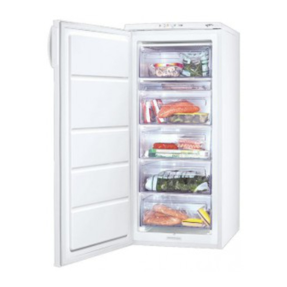 Zanussi ZFU 319 EW Книга инструкций