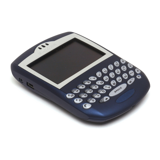 Blackberry 7290 WIRELESS HANDHELD - SAFETY AND Aan de slag handleiding