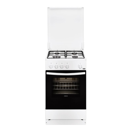 Zanussi ZCG51011WA 사용자 설명서