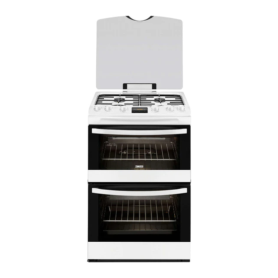 Zanussi ZCG63200BA Посібник користувача