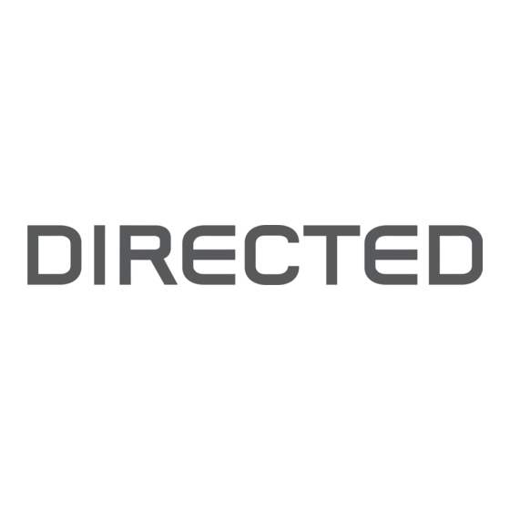 Directed Directechs DB3 Instrukcja instalacji