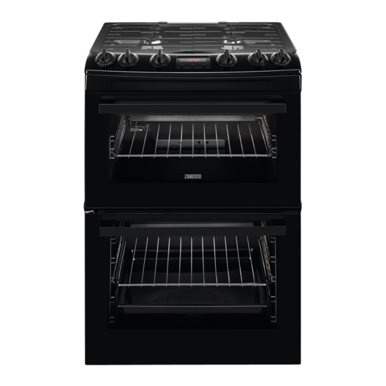 Zanussi ZCG63250BA Manuel de l'utilisateur