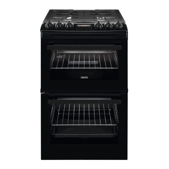 Zanussi ZCG63260BE Manual do utilizador