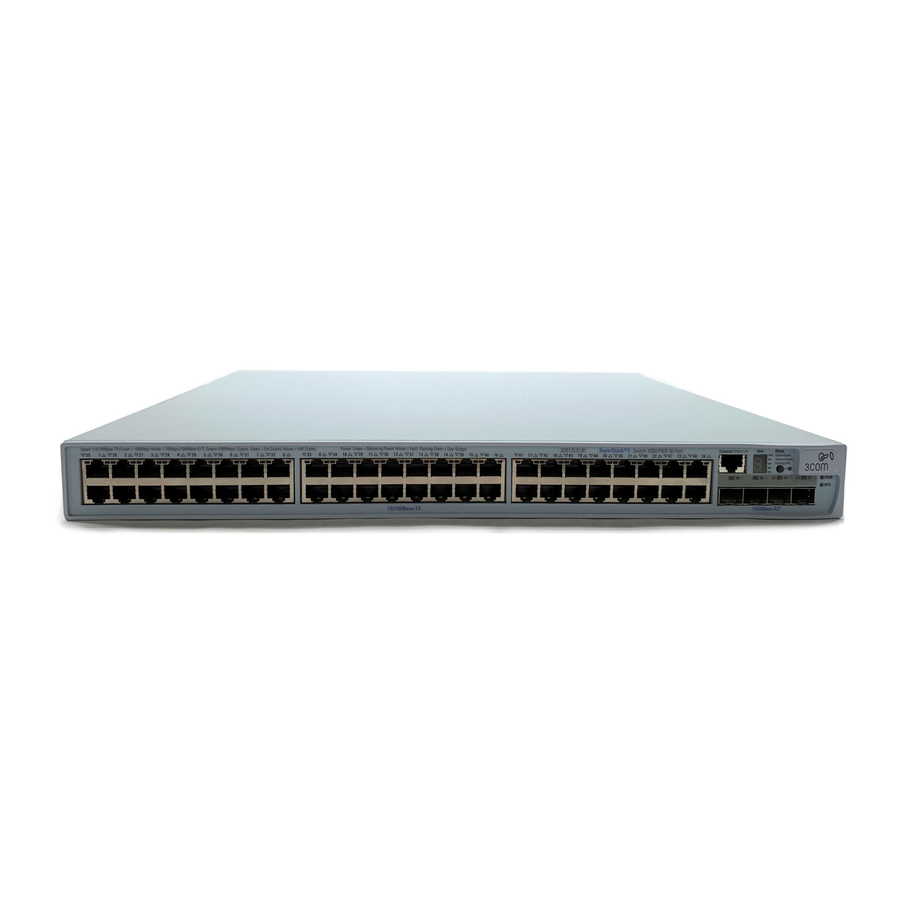 3Com Switch 4500 Family Product Manual