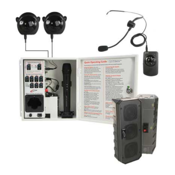 Califone Infrared Classroom Audio System PI30-IRSYS 브로셔