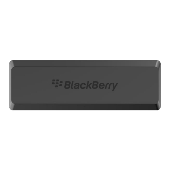 Blackberry RADAR-M ITA100-1 Manual de instalação