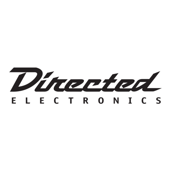 Directed Electronics 3200HS 소유자 매뉴얼