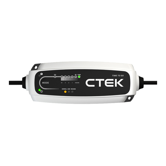 CTEK 1070 Manual do utilizador