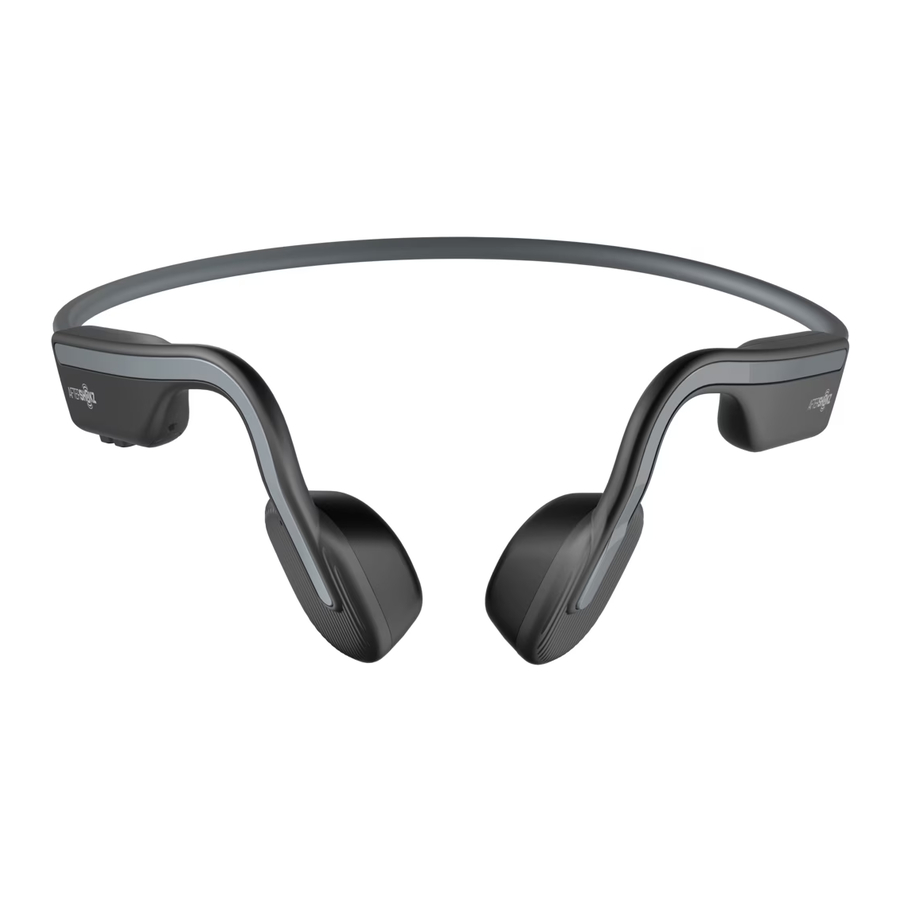 Aftershokz AS660 Manuel de l'utilisateur