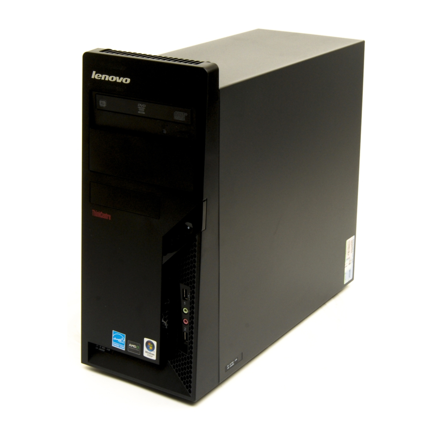 Lenovo ThinkCentre M58 Podręcznik wdrażania