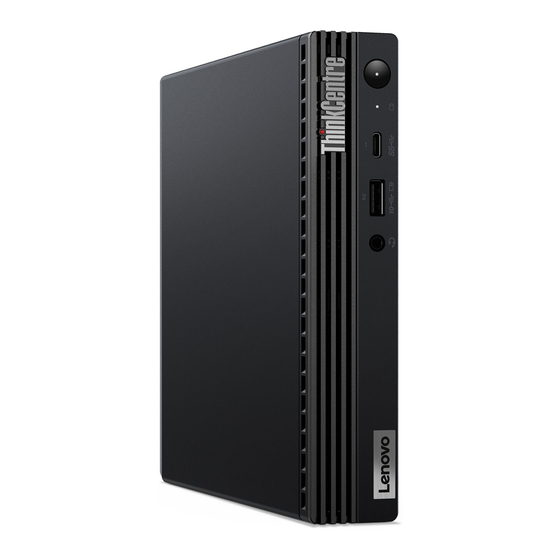 Lenovo ThinkCentre M80q Посібник з налаштування