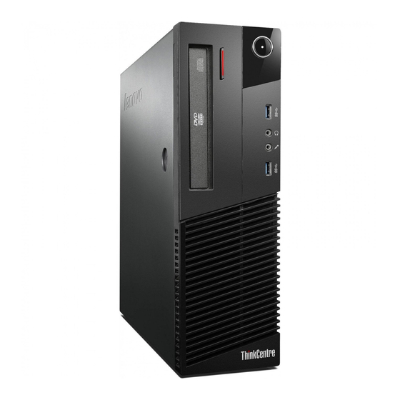 Lenovo ThinkCentre M93/p Manual de segurança, garantia e configuração