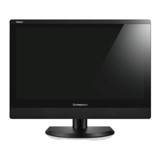 Lenovo ThinkCentre M93z Manual de seguridad, garantía y configuración