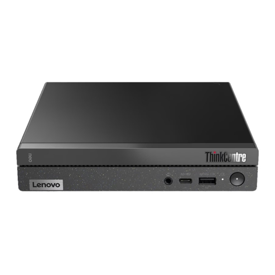 Lenovo ThinkCentre neo 50q Gen 4 Manual do utilizador