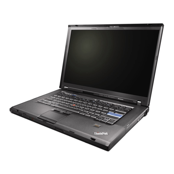 Lenovo ThinkPad R500 Manual de configuración inicial