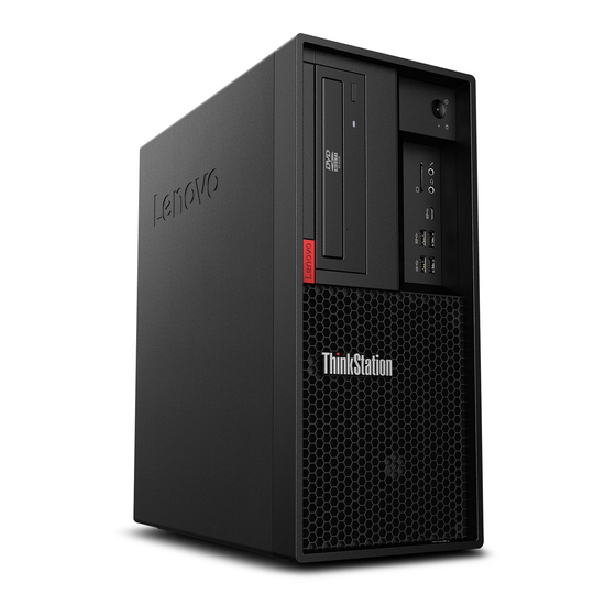 Lenovo ThinkStation P330 Manual de configuração