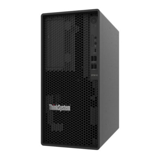 Lenovo ThinkSystem ST50 V2 Szybki start