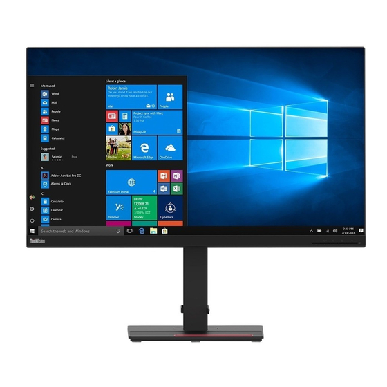 Lenovo 61F2-GAR2-WW Manuale d'uso