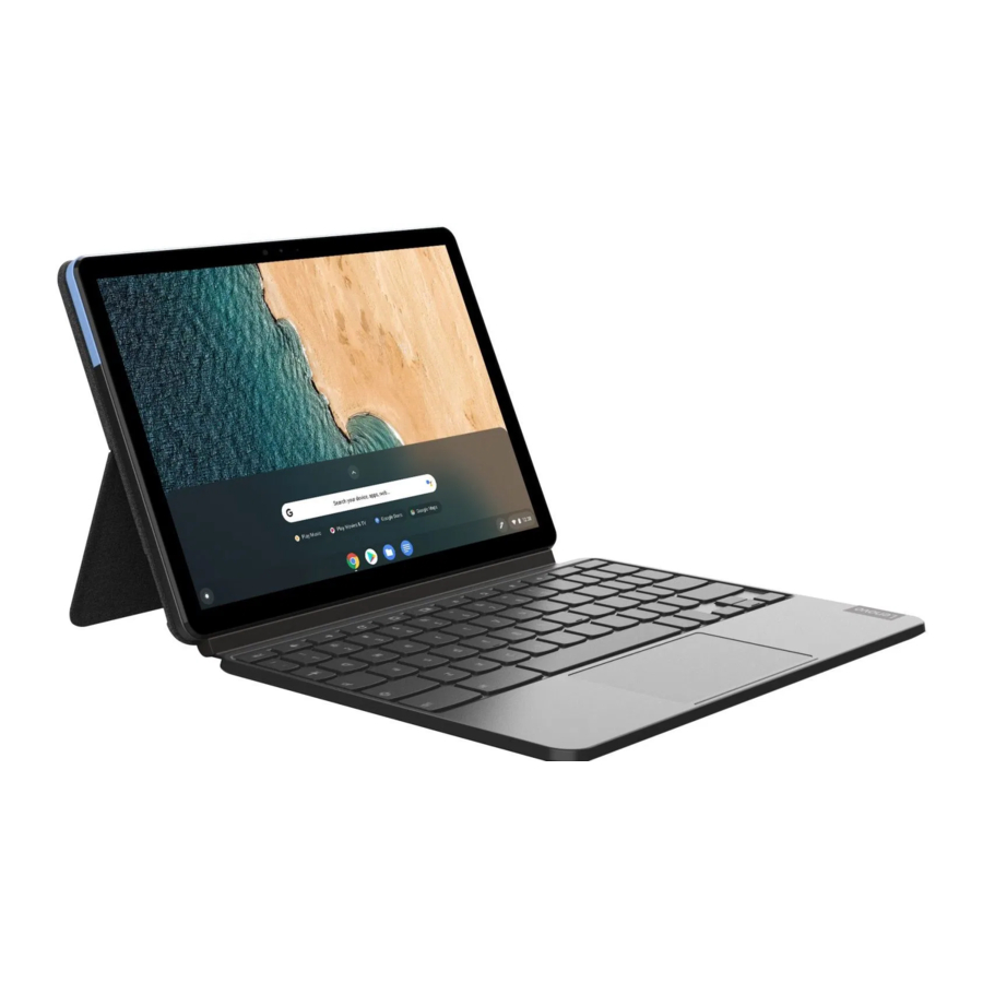 Lenovo IdeaPad Duet Chromebook Sicherheit, Garantie und Schnellstartanleitung