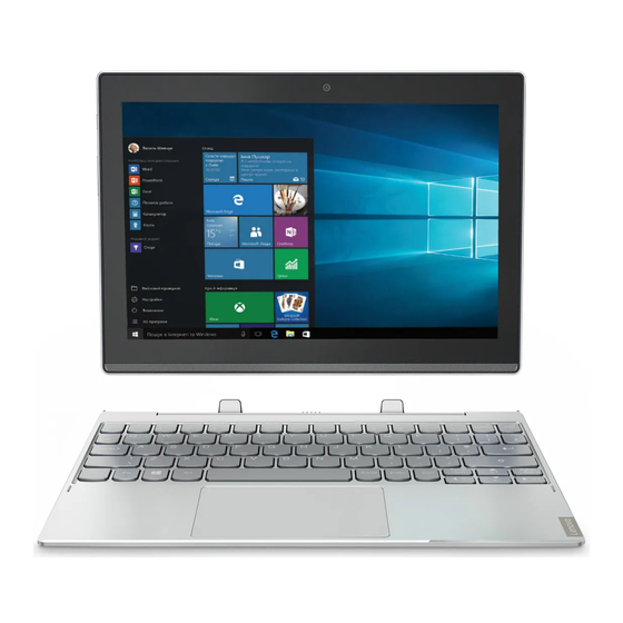 Lenovo ideapad MIIX 320 Gebruikershandleiding