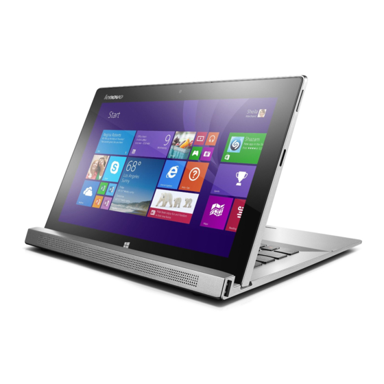 Lenovo Miix 2 11 Gebruikershandleiding