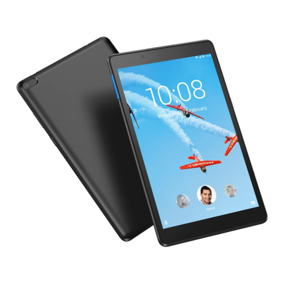 Lenovo TAB 8 Veiligheid, garantie en snelstarthandleiding