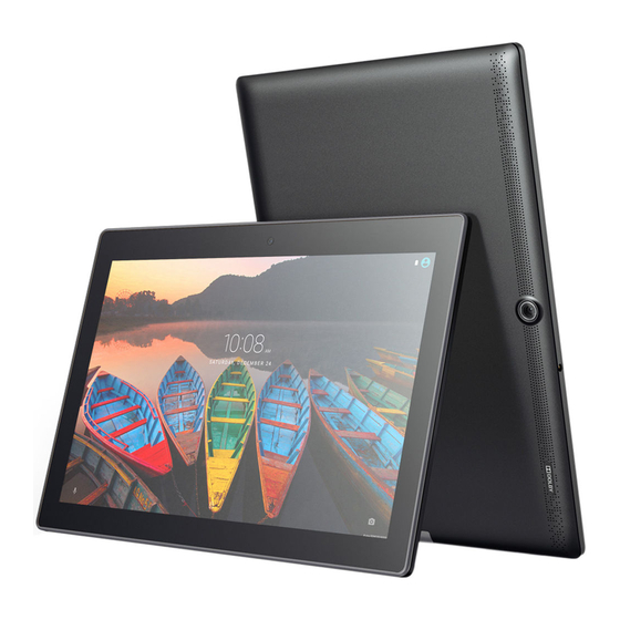 Lenovo TAB13 10 BUSINESS Manuale di avvio rapido