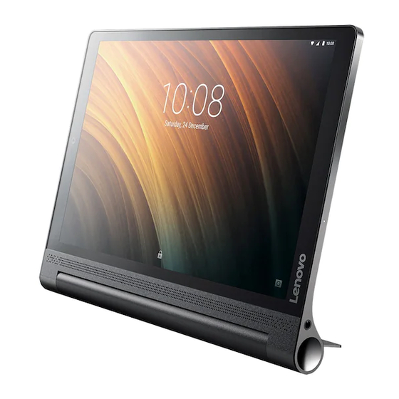 Lenovo YOGA Tab 3 Plus Посібник з безпеки, гарантії та швидкого старту