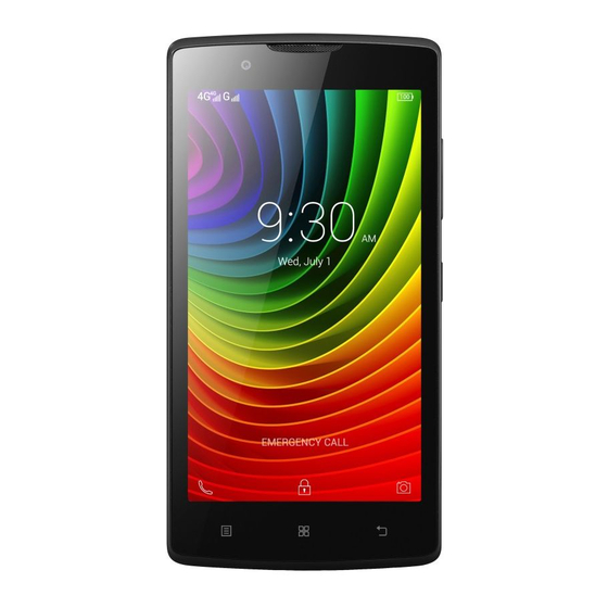 Lenovo A2010-a Manual del usuario