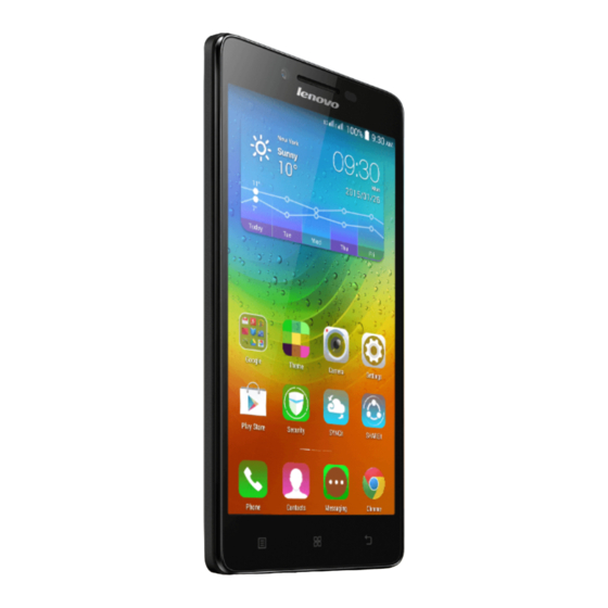 Lenovo A6000-l Snelstarthandleiding