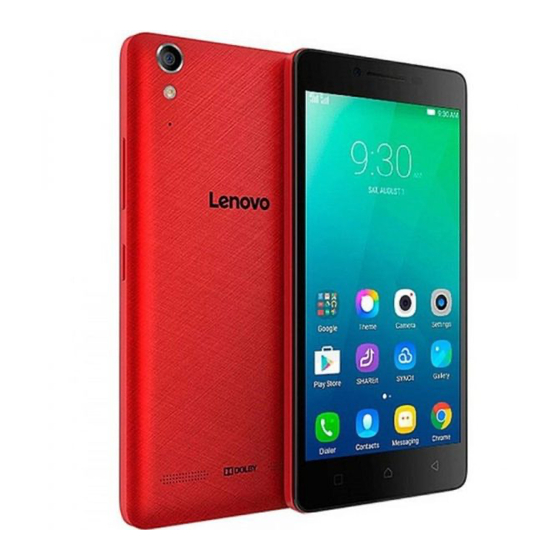 Lenovo A6010 사용자 설명서