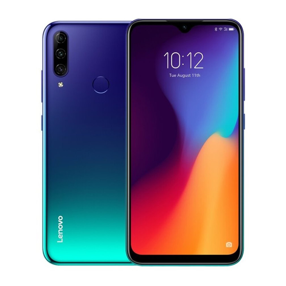 Lenovo K10 Plus Manual del usuario