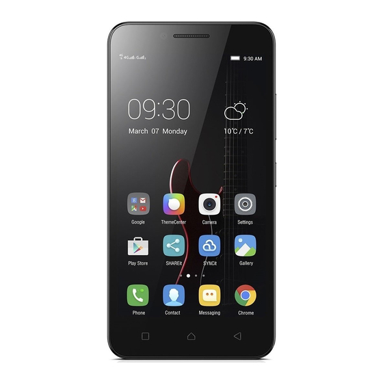 Lenovo VIBE C Manuale di avvio rapido