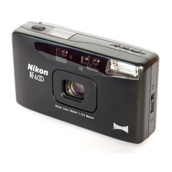 Nikon AF600 QD Gebrauchsanweisung