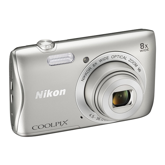 Nikon COOLPIX A100 クイック・スタート・マニュアル