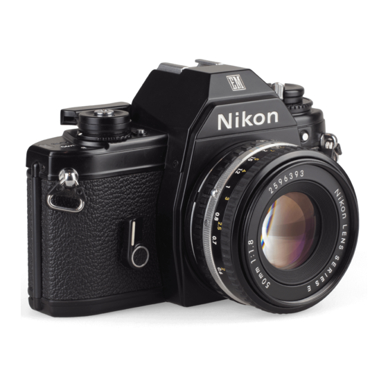 Nikon EM Kullanıcı El Kitabı