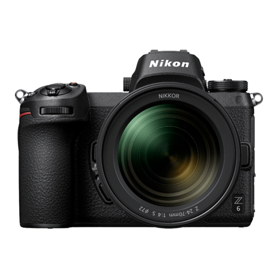 Nikon Z 6 Manual técnico