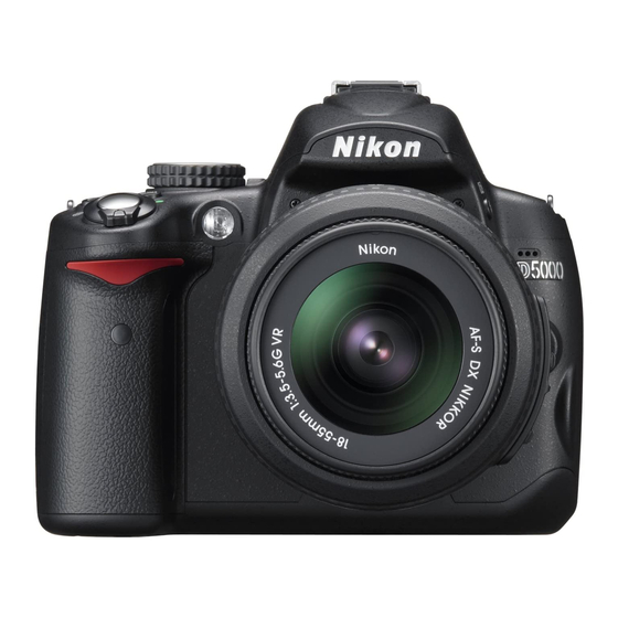 Nikon D5000 Brochura