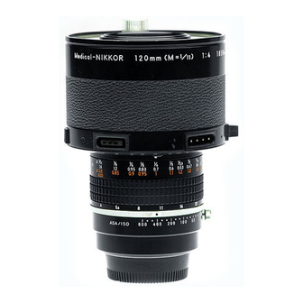 Nikon Medical-Nikkor 120mm f/4 IF Manuel d'instruction